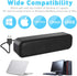 ZETIY Updated Computer Speaker, USB Powered Mini Sound Bar for Desktop, Windows PC, Mac, Plug and Play with Volume