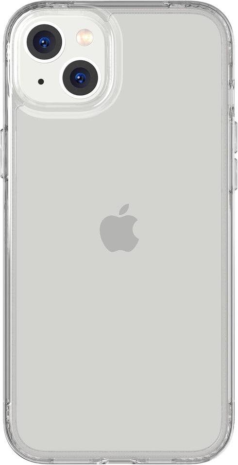 tech21 iPhone 14 Plus Evo Clear Case, Scratch-Resistant, Shock-Absorbing with 12ft Multi-Drop Protection