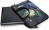RICHEN 10 inch Messenger Bag Sleeve with Handle, Accessory Pocket for 7 to 10-Inch Laptops/Notebooks (Clock & Butterfly)