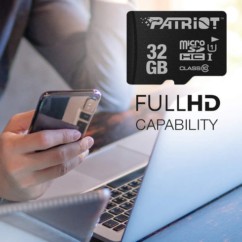 Patriot LX Series 32GB Micro SD Flash Memory Card