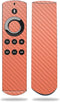 MIGHTY SKINS MightySkins Carbon Fiber Skin for Amazon Fire TV Remote - Salmon |