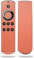 MIGHTY SKINS MightySkins Carbon Fiber Skin for Amazon Fire TV Remote - Salmon |