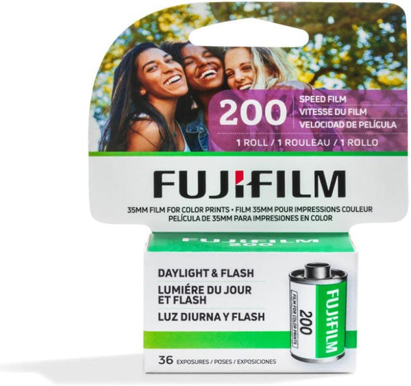 Fujifilm Fujicolor 200 Color Negative Film (35mm Roll Film, 36 Exposures)(Pack of 1)