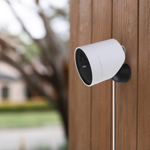 SimpliSafe Wireless Outdoor Security Camera Power Cable - 16.5Ft/5m Weatherproof USB for Continuous Power - White