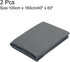 uxcell 2pcs Grey Speaker Mesh Grill Cloth Stereo Box Fabric Dustproof Cloth 40" x 63"