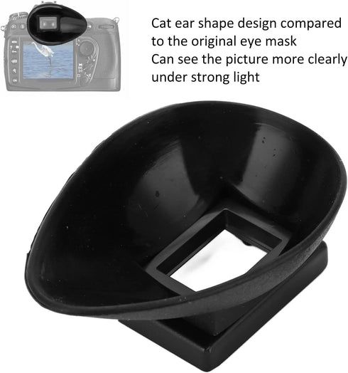 22mm Set D300 D200 D90 D80 D7000 D7100 D5200 D510 Camera Eyecup, Camera Viewfinder Eyecup Eyeshade Oval Level Cold Shoe