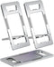 CEFOJQAO Foldable Cell Phone Stand for Desk 2-Pack, Portable Cell Phone Folding Stand