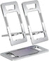 CEFOJQAO Foldable Cell Phone Stand for Desk 2-Pack, Portable Cell Phone Folding Stand