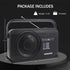 Magnavox MR4181W 7 3X Weather Radio with Dedicated Weather Channels and AM/FM Radio, Battery Powered Radio