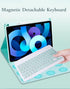 Keyboard Case for iPad Mini 6th Generation - Magnetic Detachable Bluetooth Keyboard Cover with Pencil Charging Holder