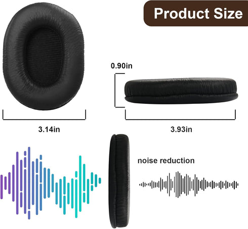 MDR-V6 Earpads Replacement Ear Cushions for Sony MDR-7506, MDR-V6, MDR-V7, MDR-CD900ST Headphones