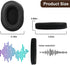 MDR-V6 Earpads Replacement Ear Cushions for Sony MDR-7506, MDR-V6, MDR-V7, MDR-CD900ST Headphones