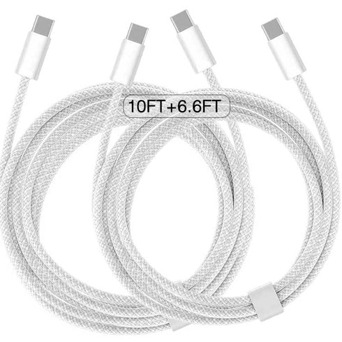 USB C to USB C Fast Charger Cable 6/10 Ft for New iPad Pro 12.9 in 6th/5th/4th/3rd Gen, iPad Air 5/4, iPad Mini 6