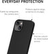 PEEL Original Super Thin Case for iPhone 13 Mini, Blackout, Ultra Slim Design, Protects & Showcases Your Device