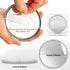 biwink Selfie(3.74in) Handheld Selfie Convex Mirror - No Need Selfie Stick, Travel Must Have Photography Viewfinder