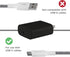 Cordinate 1 USB-C Port Wall Charger, 20W Power Delivery Fast Charge, Compact, Great for Travel, Compatible with Apple,