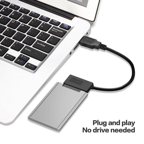 chenyang Micro SATA 16Pin to USB 3.0 Adapter Cable for 1.8 inch Hard Drive HDD/SSD Data Transfer, 10cm