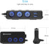 Cigarette Lighter Plug Splitter, 3 Socket 200W Car Cigarette Lighter Adapter USB Charger Extension Cord Multi Port
