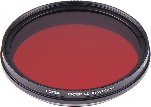 Runshuangyu 6 1 530nm 750nm (67mm) in Infrared IR Pass X-Ray Lens Filter, Adjustable to Screw-in Filter for Canon Nikon