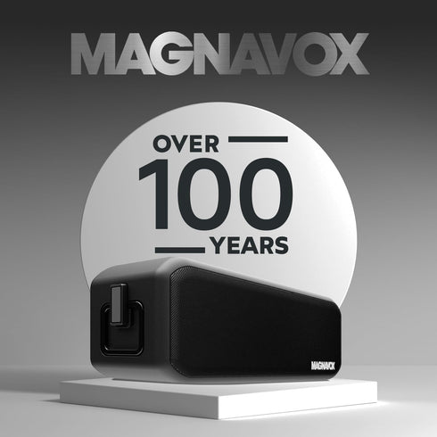Magnavox MMA3929 360 Waterproof Portable Bluetooth Speaker with Sound in Black