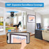 Foscam 5MP WiFi Pet Cameras - 2.4GHz Indoor Baby Monitor with 360° Pan Tilt, Night Vision, AI Human Detection