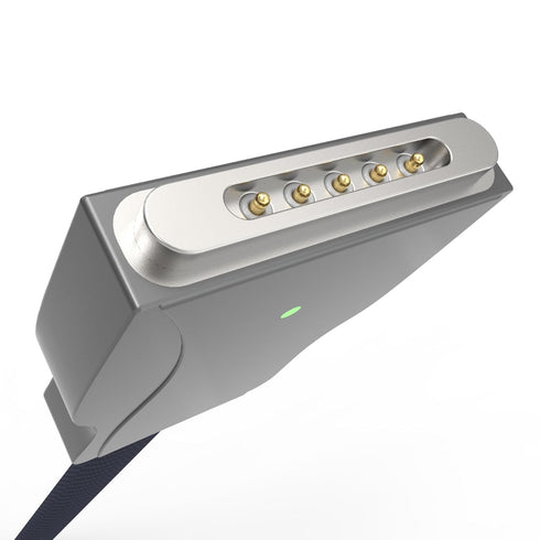 Type C to Magnetic Charging Cable, Compatible with MagSafe 3 and MacBook 2012-2023, 2M, Midnight Black