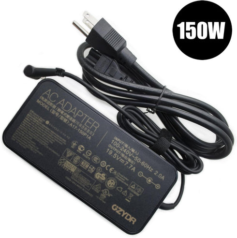 Laptop Adapter 19.5V 7.7A 150W A17-150P1A AC Adapter for Asus Laptop Charger 5.5x2.5mm (not 4.5x3.0mm)