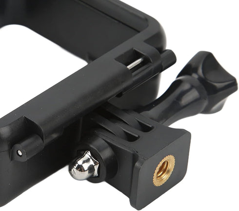 Fydun ABS Action Camera Housing Frame Case for Insta360 One R RS with Cold Shoe Bracket Accessories