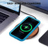 Sansunto Heavy Duty Shockproof Case for iPhone 13 Pro Max & iPhone 12 Pro Max, Full Body Protection Silicone Rubber