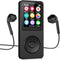 LAISANIM MP3 Player with Bluetooth 5.4 HiFi Sound, 2.4 Inch Screen Portable Music