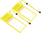 PATIKIL Waterproof Phone Pouch, 2 Pack Universal Lanyard Dry Bag for Beach Swimming Pool, Yellow