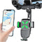 Car Rear View Mirror Phone Holder, 360° Rotatable & Retractable Clip Mobile Mount, Multifunctional GPS Holder, Universal