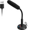 Futurtecer RGB USB Condenser Microphone, Plug & Play Desktop PC Mic with Mute