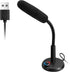 Futurtecer RGB USB Condenser Microphone, Plug & Play Desktop PC Mic with Mute
