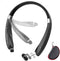 Foldable Bluetooth Headset, Beartwo Lightweight Retractable Headphones for Sports & Exercise, Noise Cancelling Stereo