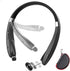 Foldable Bluetooth Headset, Beartwo Lightweight Retractable Headphones for Sports & Exercise, Noise Cancelling Stereo