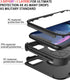 Diverbox Heavy Duty Case for iPhone XR - Shockproof, Dropproof, Dust-Proof Protection Cover for Apple iPhone Xr.