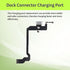 Dock Connector Charging Port Replacement for iPhone Xs, Repair Headphone Jack Flex Cable & USB Charge Microphone
