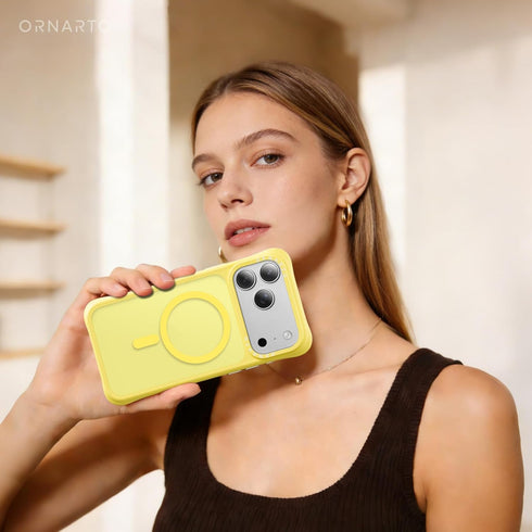 ORNARTO 17 7X 17 6.9", Magnetic for iPhone Pro Max Case, Military-Grade Drop Protection, Compatible with MagSafe, Slim