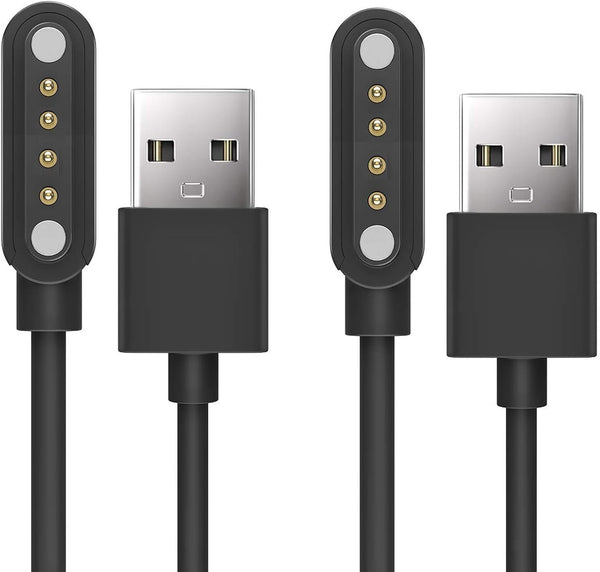 Compatible with Parsonver LA24 Smart Watch Charger, Magnetic USB Replacement Charging Cable for 1.3 Inches ZILSPY LA24