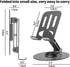 Generic 360 17 16 15 14 Universal Metal Cell Phone Stand, Multi-Angel Adjustable Rotation Non-Slip Metal Phone Stand