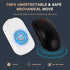 Mouse Jiggler, Undetectable Mouse Mover Simulator for Computer, Keeps PC Active, USB C to USB Adapter Included