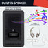 Portable Cassette Player Tape Recorder, Record to Cassettes via Mic or Aux, Built-in Speaker, Includes External Mic,