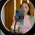 Phone Holder for Ring Light, 2 Pack Phone Mount Attachment, Clamp Mount for Ring Light and Car Mount