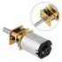 Kadimendium N20 DC3V 6V 12V 50 2000RPM Speed Reduction Gear DC Motor with Metal DIY Electric Toys Small Cars Robots