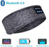 Wireless Bluetooth Sports Headband Headphones, Ultra-Thin HD Stereo for Sleeping, Workout, and Travel (Gray)