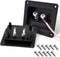Kalevel 2pcs 2-Way Speaker Box Terminal Cup, Square Binding Post, Spring Loaded for DIY Home Car Stereo