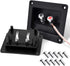 Kalevel 2pcs 2-Way Speaker Box Terminal Cup, Square Binding Post, Spring Loaded for DIY Home Car Stereo