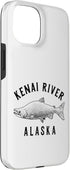 Kenai River Alaska - Apparel & Gifts 15 Kenai River Alaska Sockeye Salmon Fishing Souvenir Case for iPhone