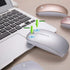 KLO Rechargeable Bluetooth Mouse for MacBook/MacBook Air/Pro/iPad, Wireless Mouse for Laptop/Notebook/PC